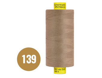 Gütermann Atelier Garen MARA 120 Cacao 1000M (139)