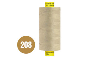 Gütermann Atelier Garen MARA 120 Donker Beige 1000M (208)