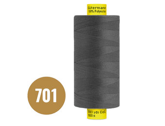 Gütermann Atelier Garen MARA 120 Antraciet 1000M (701)