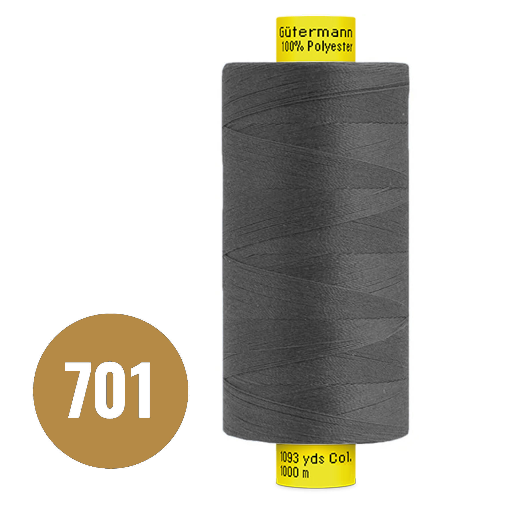 Gütermann Atelier Garen MARA 120 Antraciet 1000M (701)