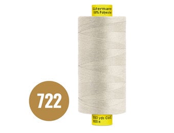 Gütermann Atelier Garen MARA 120 Licht Beige 1000M (722)