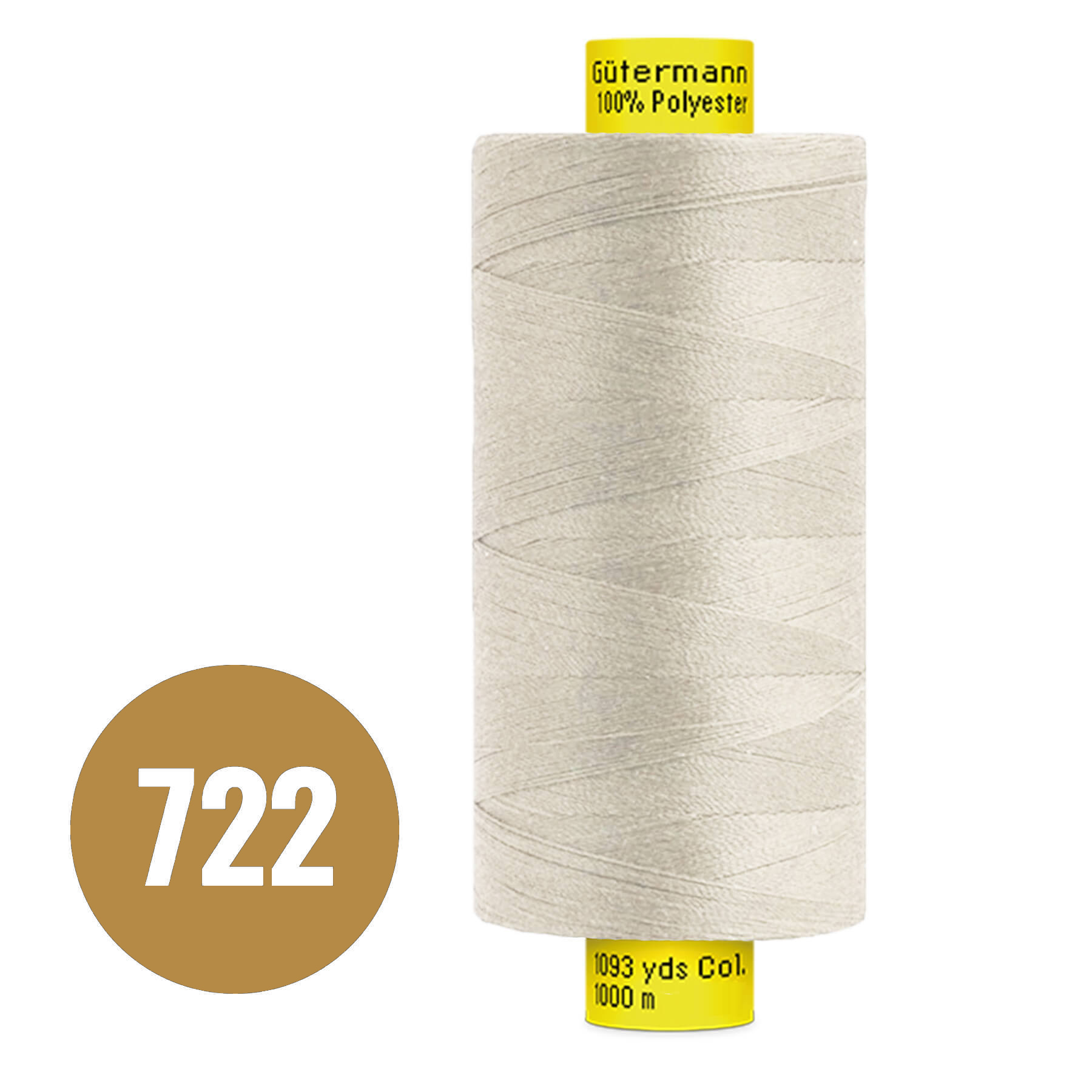 Gütermann Atelier Garen MARA 120 Licht Beige 1000M (722)