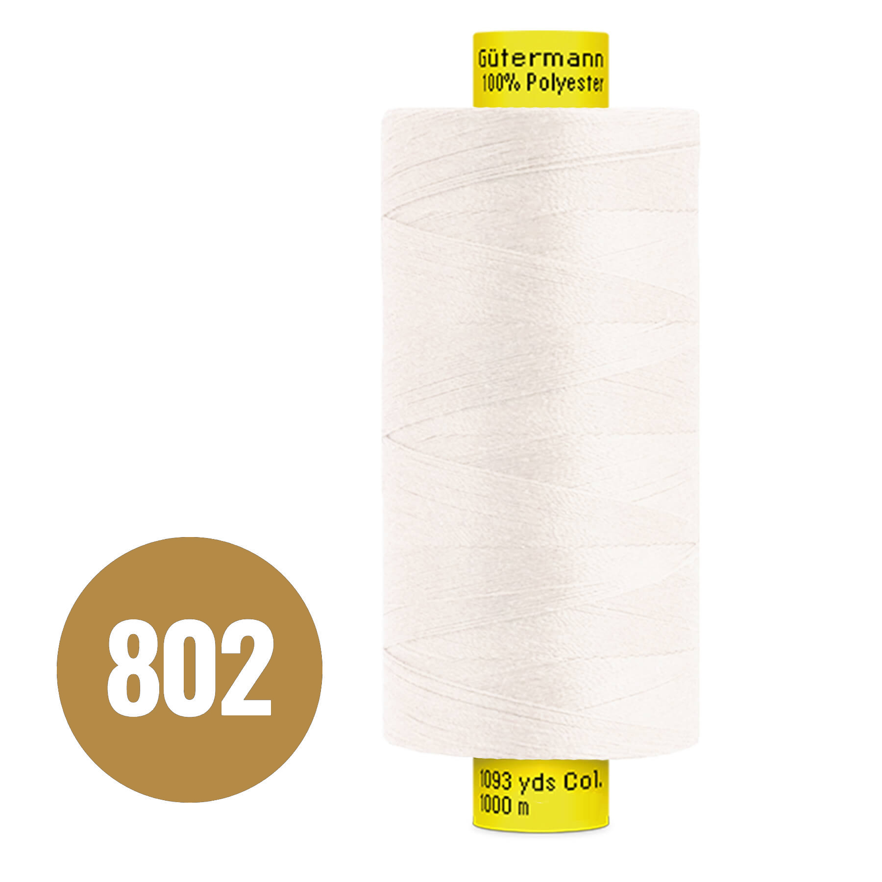 Gütermann Atelier Garen MARA 120 Cremig 1000M (802)