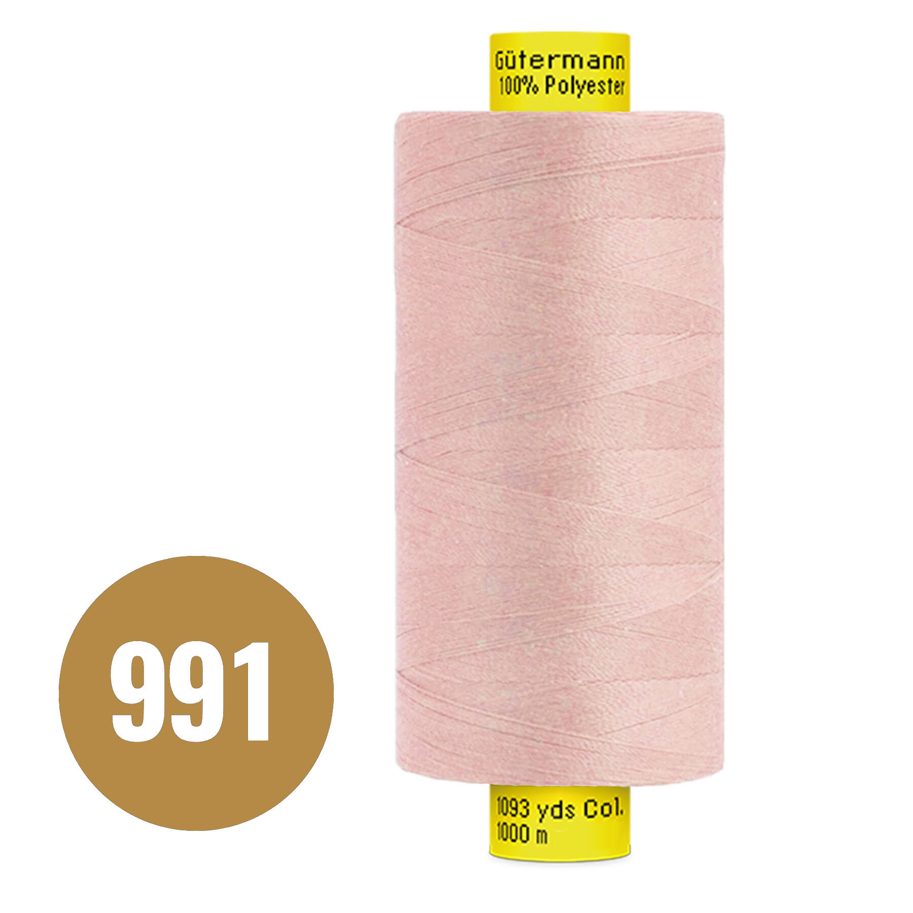 Gütermann Atelier Garen MARA 120 Nude Roze 1000M (991)