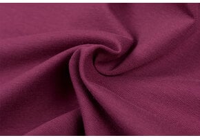 Organic French Terry Stof Paars