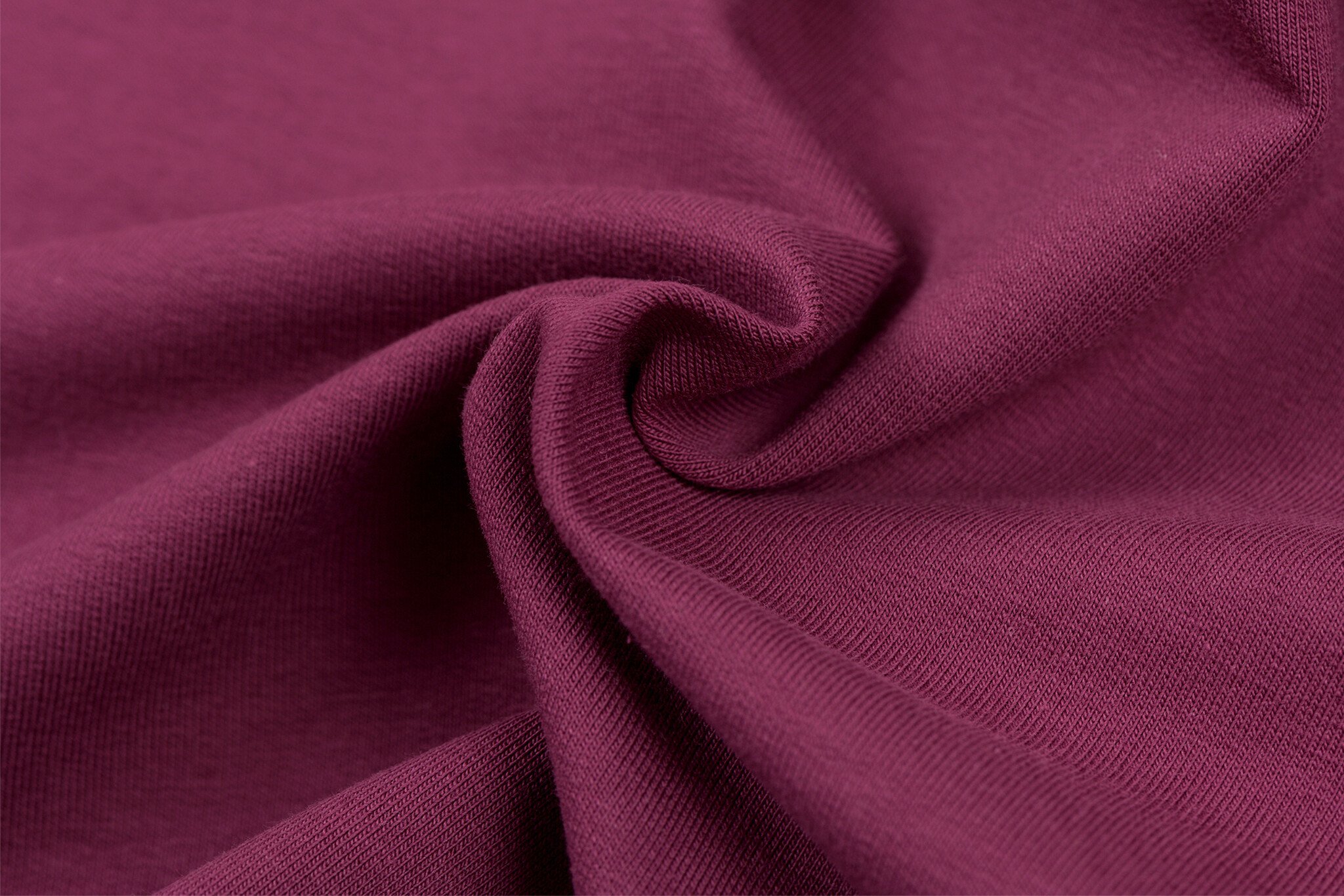 Organic French Terry Stof Paars