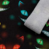 Sweat Stof Brushed Digitaal Cheshire Cats Multicolour