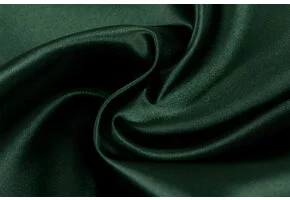 Satijn Stof Donkergroen