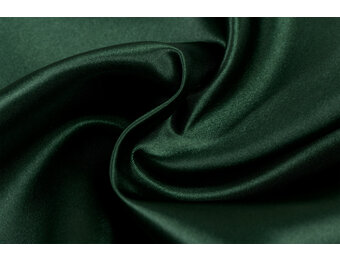 Satijn Stof Donkergroen