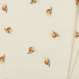 Rib Jersey Stof - Mandarijnen