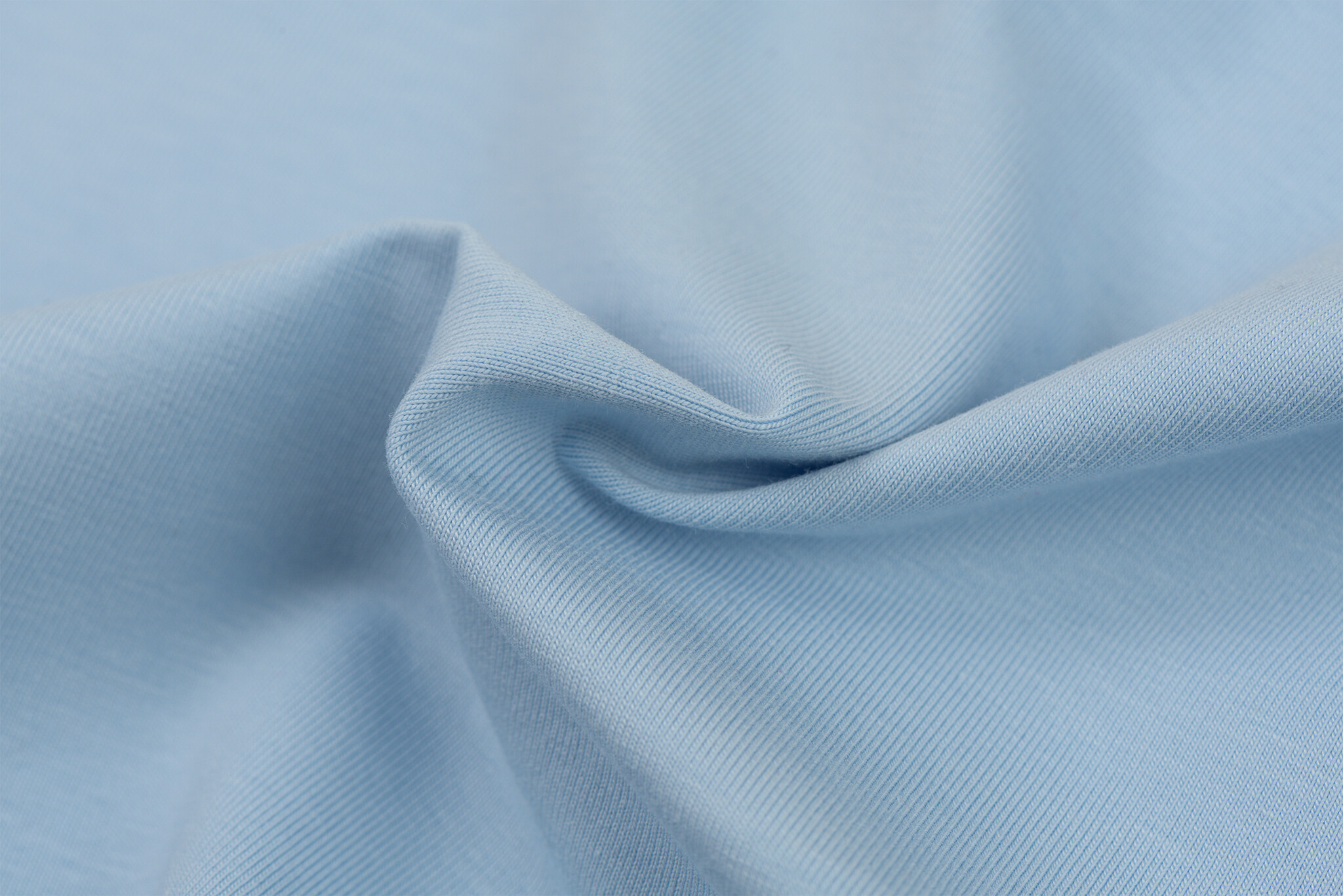 Katoenen Jersey Licht Blauw – Zacht, Rekbaar & Ademend