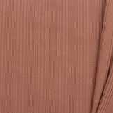 Onregelmatige Rib Jersey Stof Klei Roze