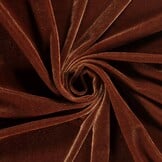 Ice Velvet Stretch Stof - Brique