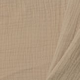 Hydrofiel Stof Donker Beige – Zacht, Ademend en Duurzaam