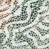 Unique Crafted Batik Katoen Stof - Ecru