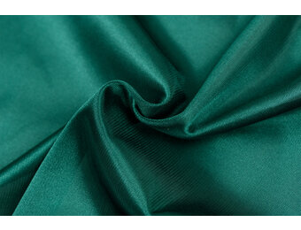 Charmeuse Stretch Voering Stof Smaragdgroen