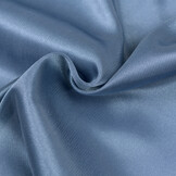 Charmeuse Stretch Voering Stof Jeans Blauw