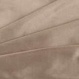 Charmeuse Stretch Voering Stof Taupe