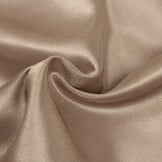 Charmeuse Stretch Voering Stof Taupe