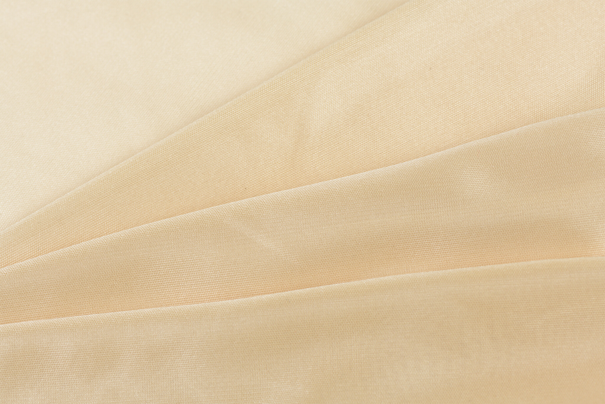 Charmeuse Stretch Voeringstof Champagne – Luxe, Soepel & Glanzend