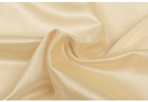 Charmeuse Stretch Voering Stof Champagne