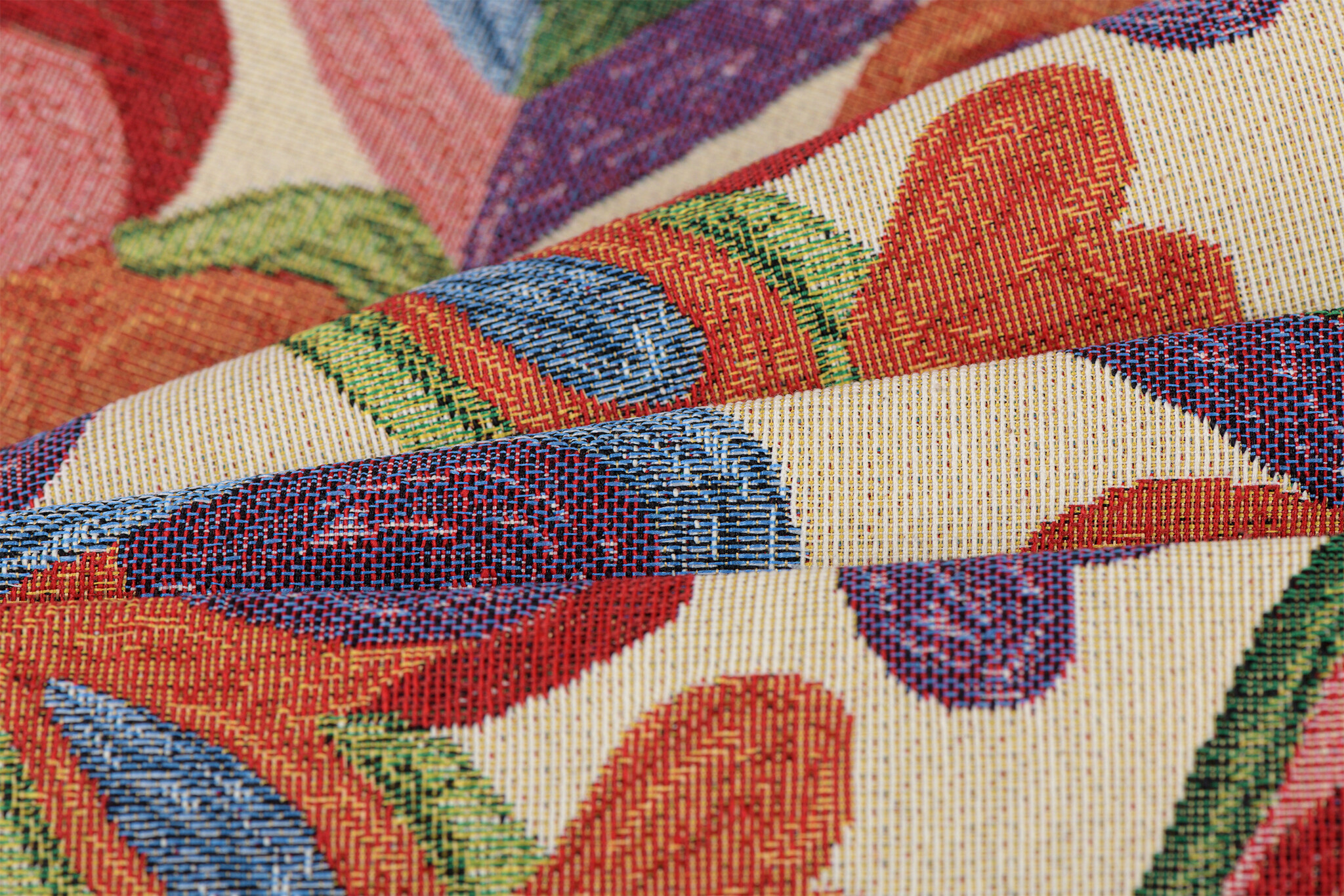 Gobelin stof Hart Kleurrijke Kunst