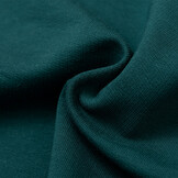 Organic Soft Sweat Stof - Emerald Groen