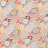 Jersey Katoen Digitale Print - Abstracte Bloem Dusty