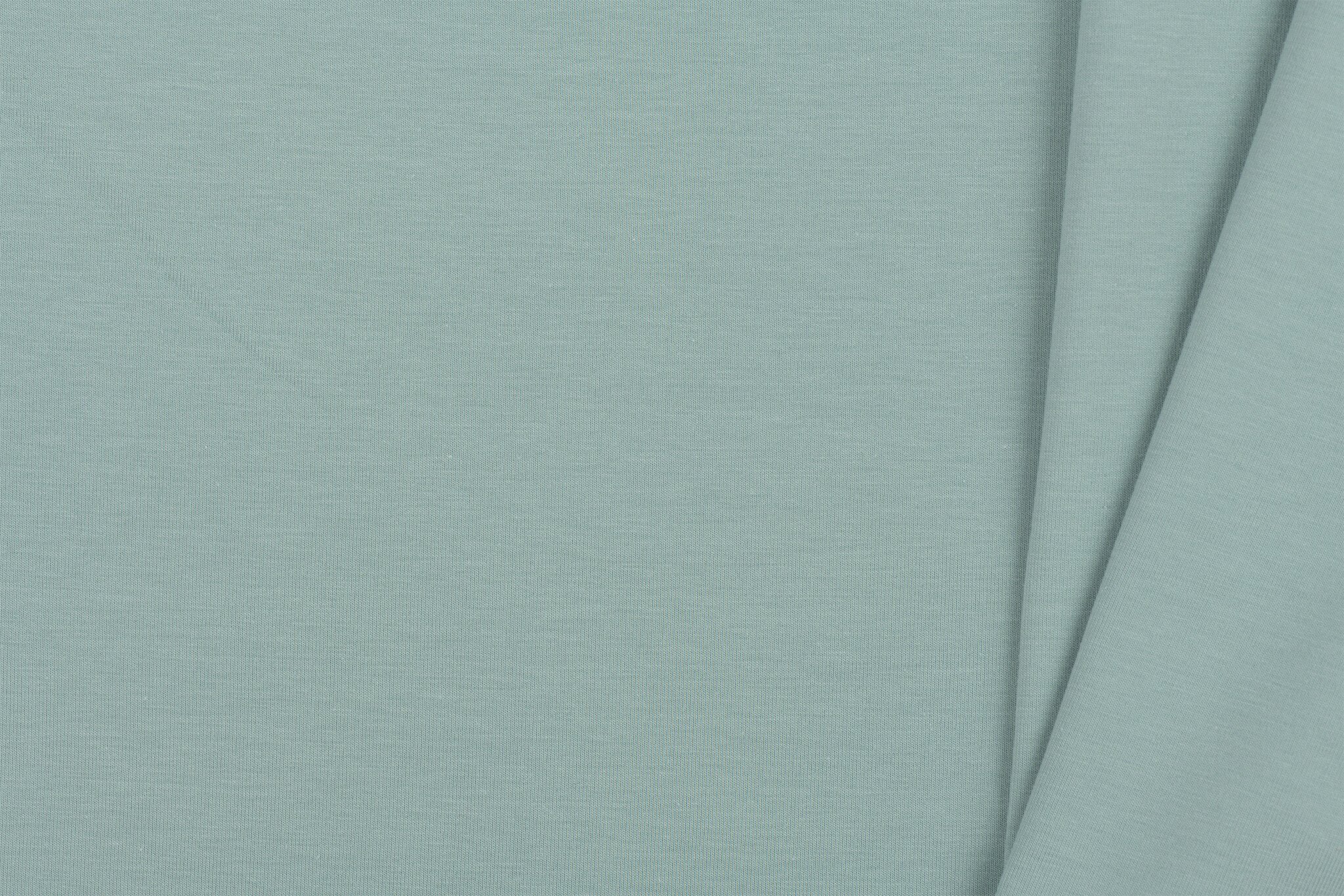 Katoenen Jersey Zeegroen – Zacht, Rekbaar & Ademend