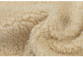 Katoen Teddy Stof Beige