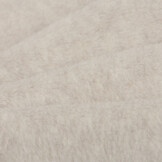 Fleece Katoen Stof (Sherpa) Licht Beige Melange