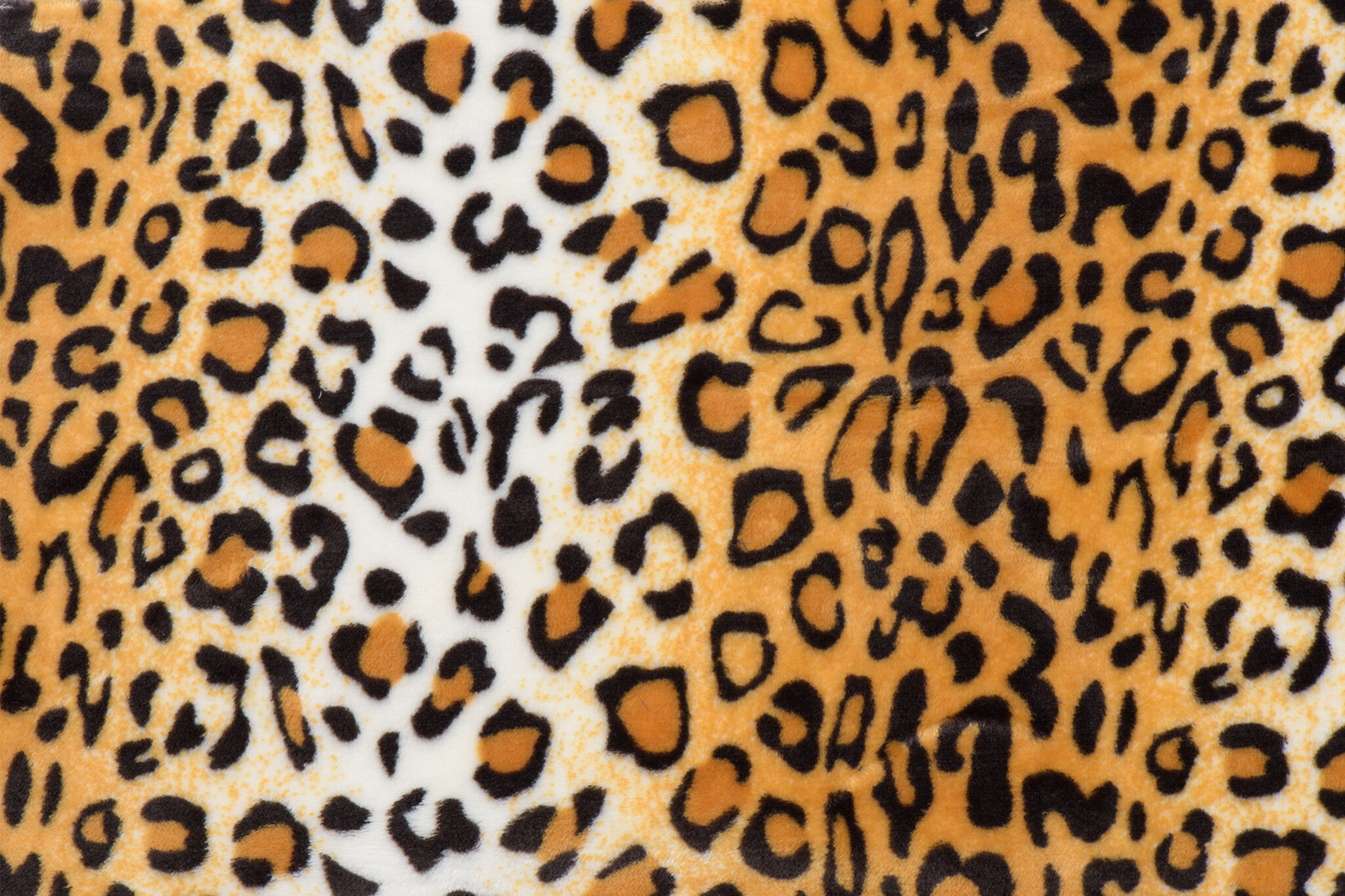 Wellness Fleece Stof Luipaard