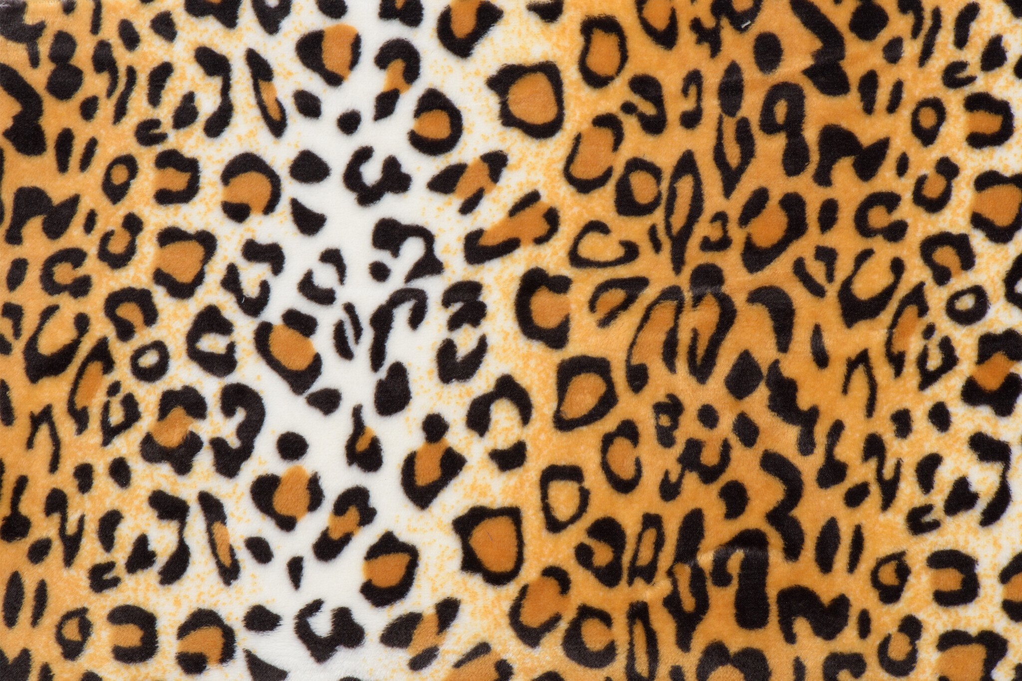 Wellness Fleece Stof Luipaard