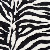 Wellness Fleece Stof Zebra