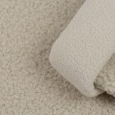 Teddy Fleece Doubleface Stof - Beige