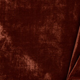 Stretch Fluweel Stof Dusty Terra