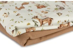 Jersey Katoen Digitale Print - Boswezens