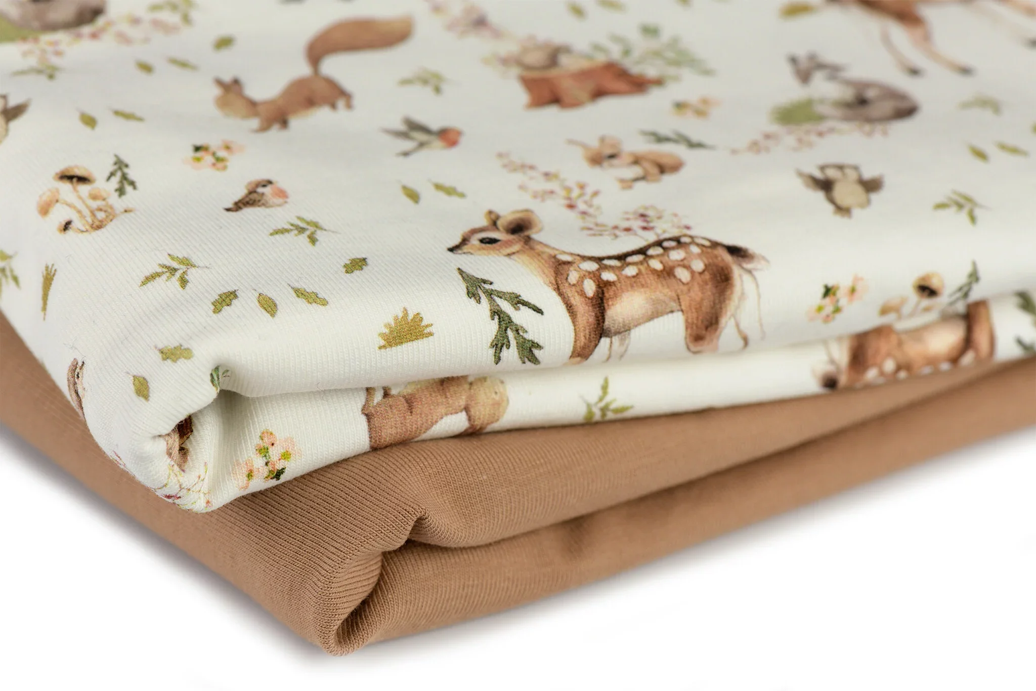 Jersey Katoen Digitale Print - Boswezens