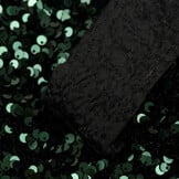 Pailletten stof groen