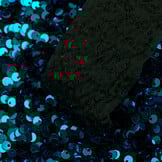 Pailletten stof turquoise