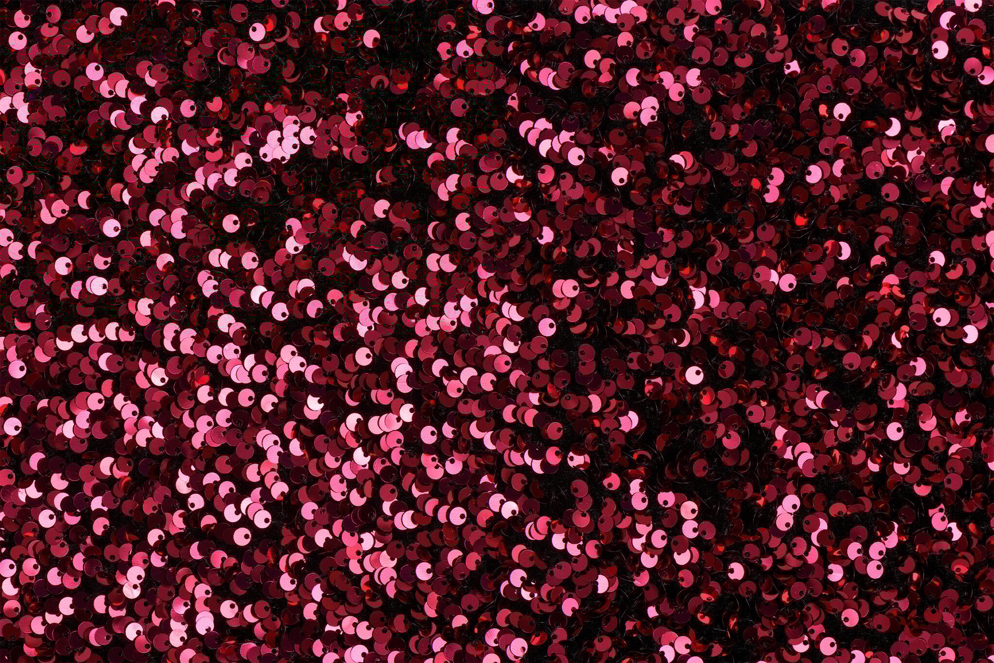 Pailletten stof fuchsia