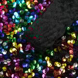 Pailletten stof multicolor