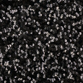 Pailletten stof zwart