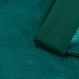 Lycra Mystique foil smaragdgroen