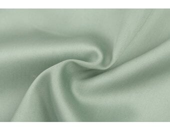 Katoen Satijn Dusty Groen