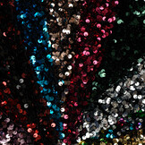 Pailletten stof zilver