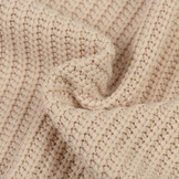 Gebreide stof, Big Knit Cable Light Beige