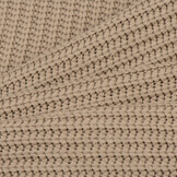 Gebreide stof, Big Knit Cable Donker Beige