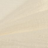 Double gauze katoen glitter ecru
