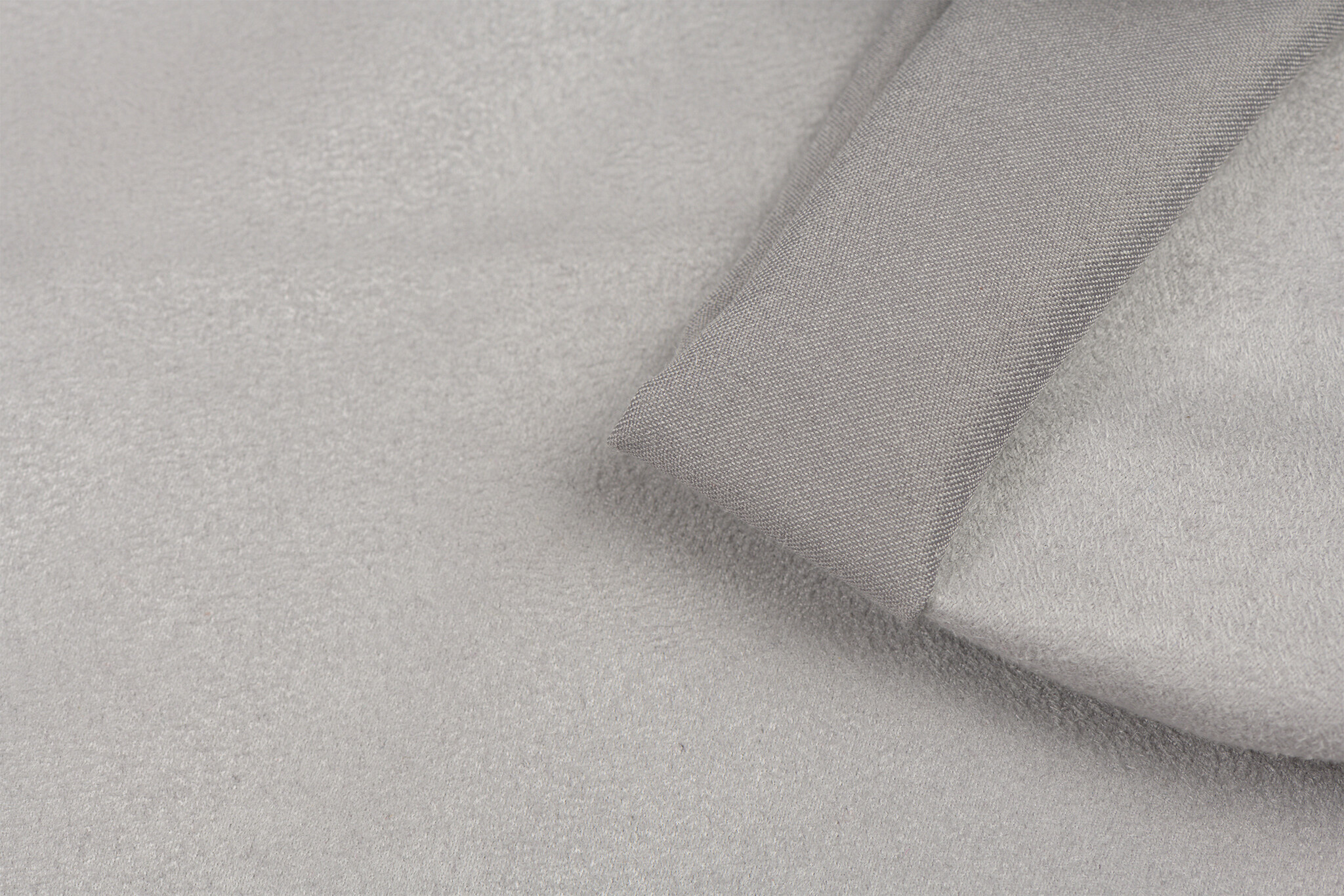 Imitatie Suede Stof Lichtgrijs – Voor Kleding & Interieur